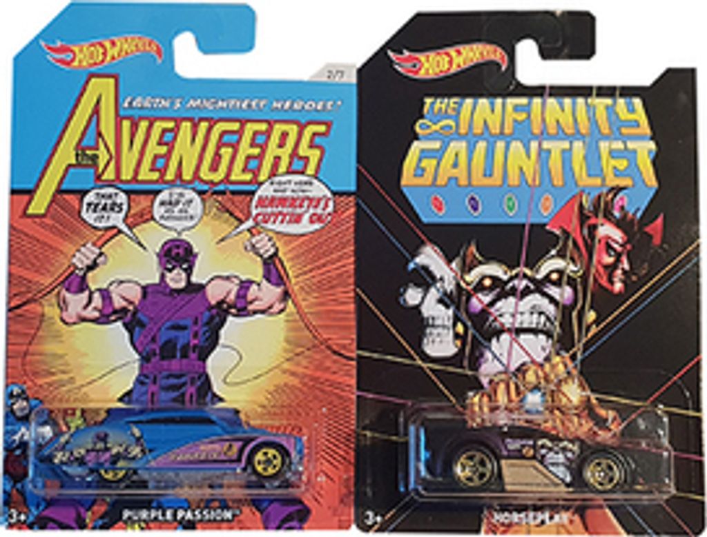 Hot Wheels Avengers Modell-Autos 2er Pack