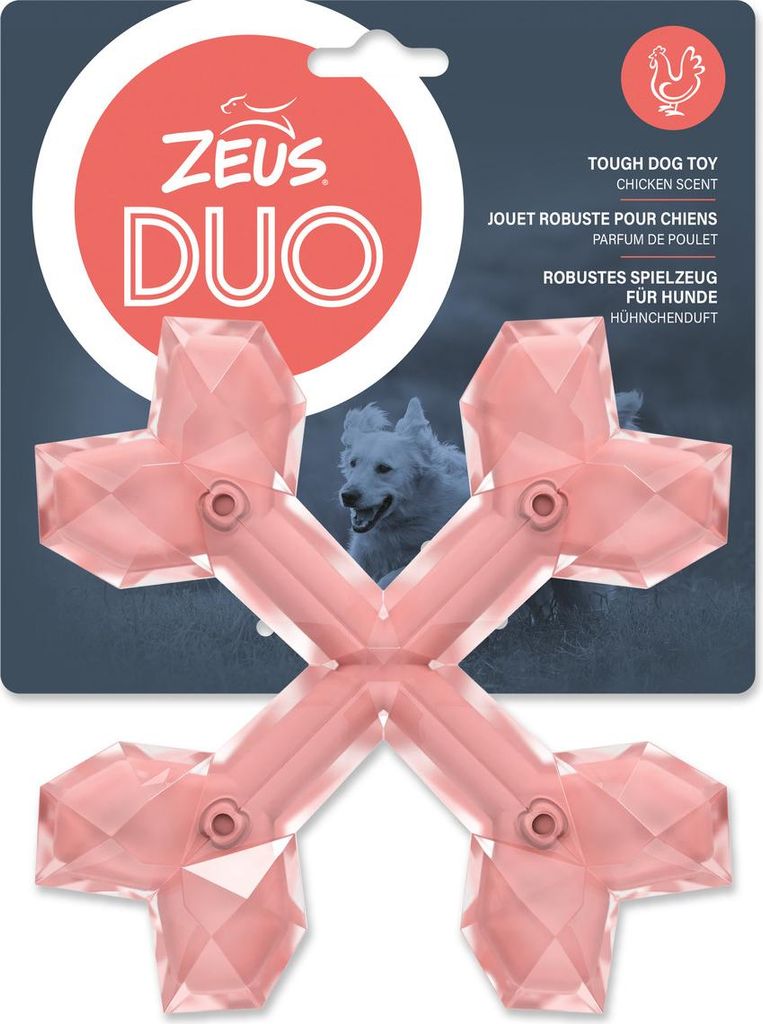 Zeus Duo Ossa incrociate al profumo di pollo Immagine del prodotto 