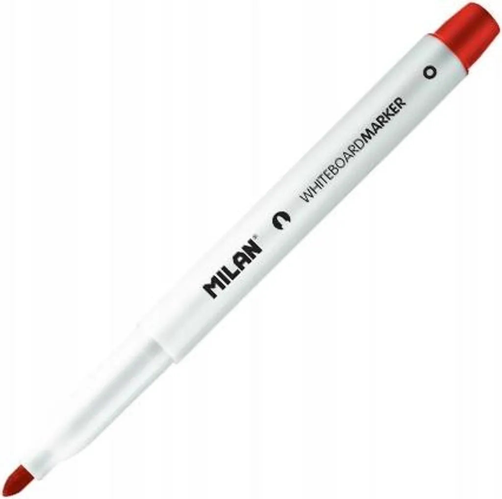 Marqueur Rouge Pointe Ronde Fine pour Tableau Blanc (Lot de 12) 1949