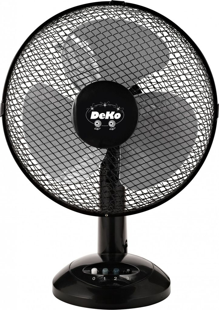 DeKo Tischventilator 30cm, 40W, osz. B 306 Stratos sw Produktbild 