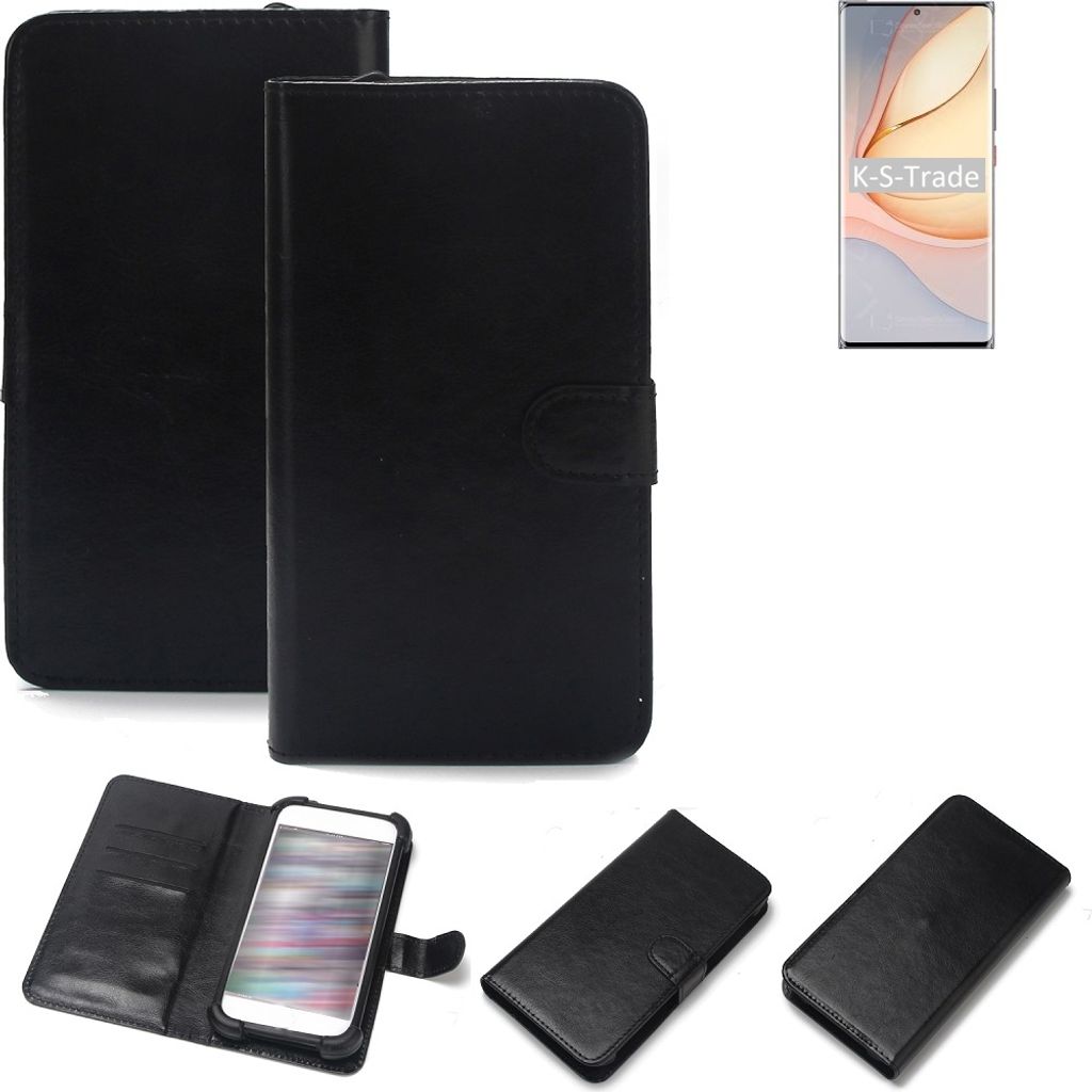 K-S-Trade Handyhülle Schutzhülle kompatibel mit nubia Z40 Pro Gravity Edition Handy Schutz Hülle Handyhülle Bumper schwarz 1x