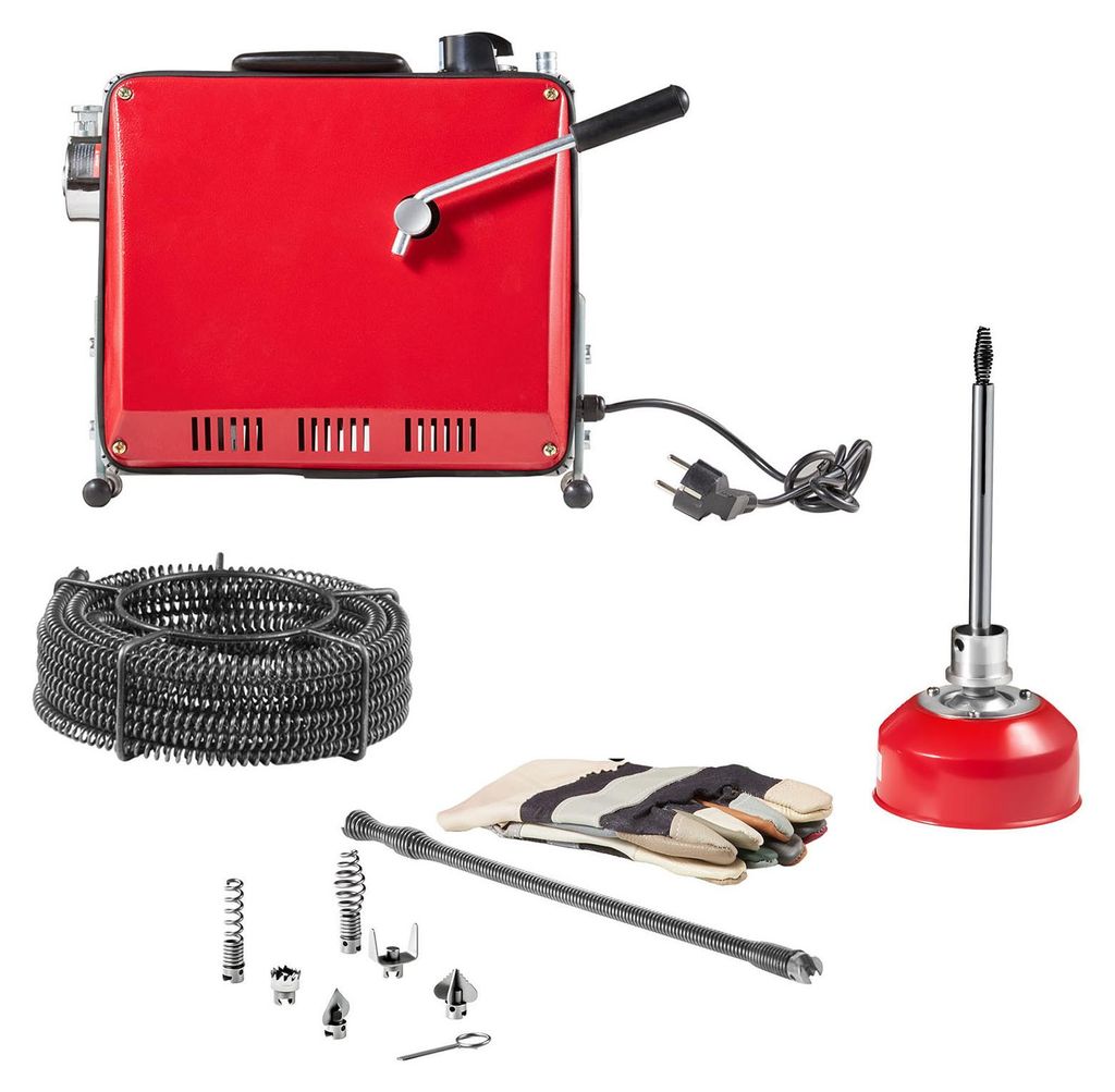 SucceBuy elektrický čistiaci stroj na potrubie, 400 W, 1400 Obrázok produktu 