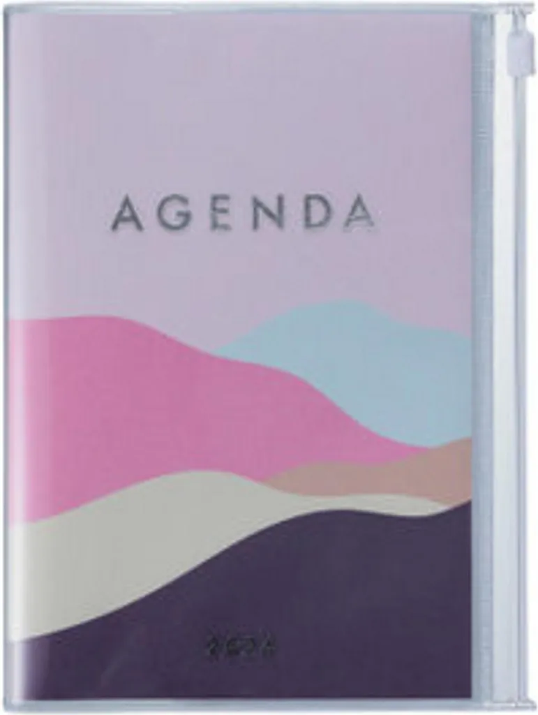 Agenda 2025/26 Hebdomadaire B6 Mountain Rose - Organiseur de Poche 18m