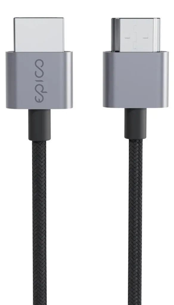 Epico Câble HDMI vers HDMI 8K 60Hz 2m - Câble Ultra Haute Vitesse Noir