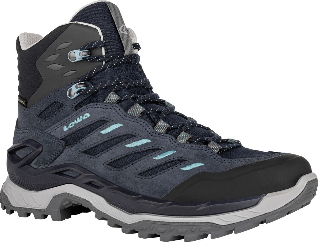 Lowa INNOVO GTX MId Wanderstiefel Blau Produktbild 
