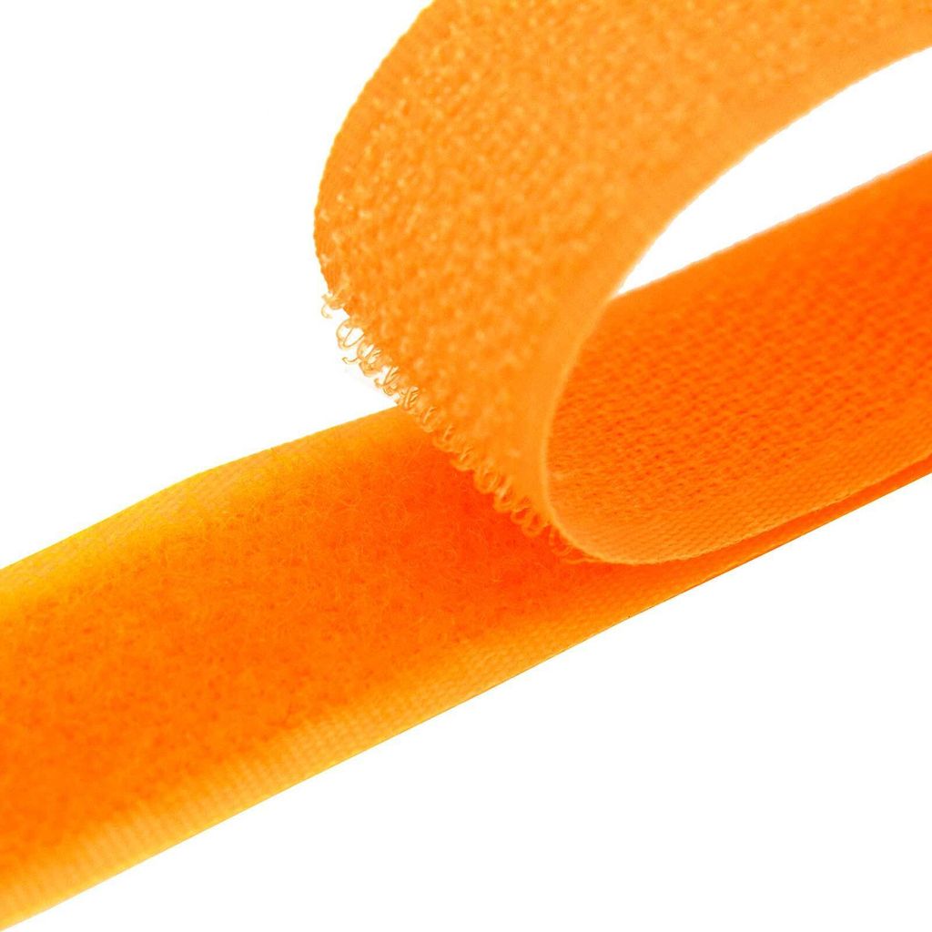 4m Klettband zum Nähen 20mm Flausch- & Hakenband 50 Farben Klettverschluss