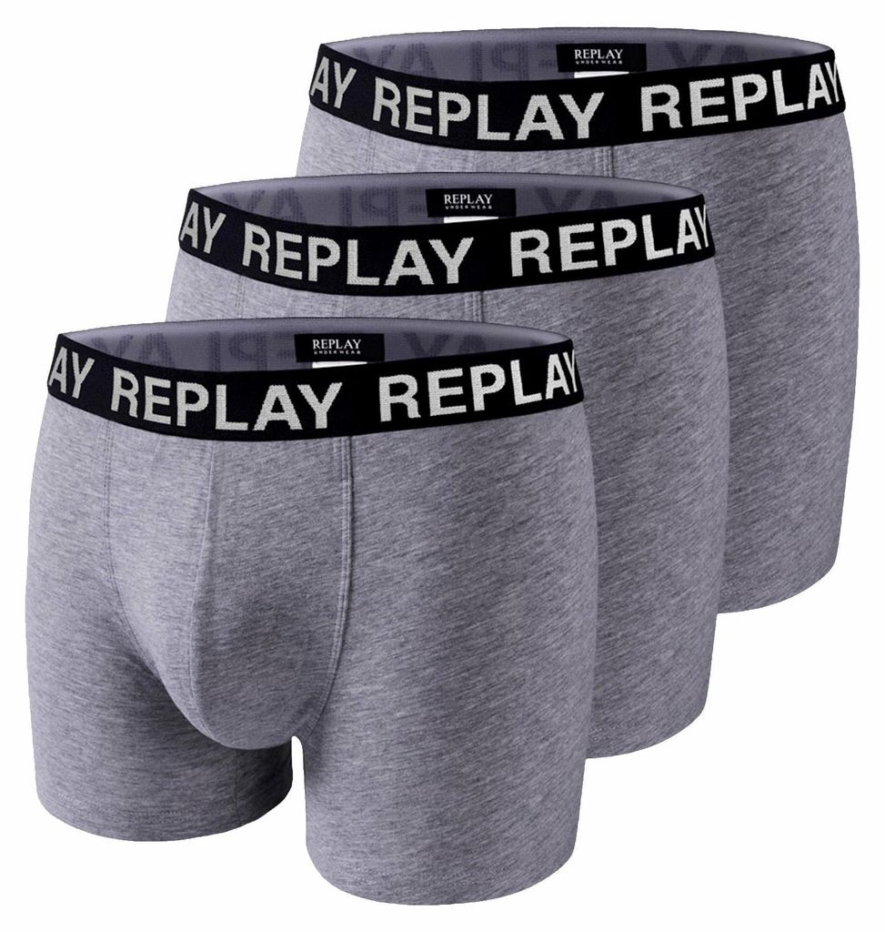 Replay Unterhose Boxershorts 3er Pack