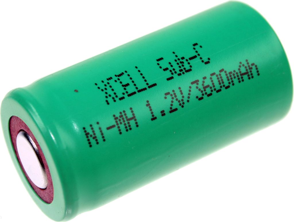 XCell Akku Sub-C 1,2V / 3600mAh NiMh X3600SCR Hochstrom