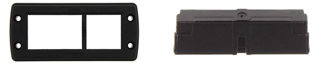 CONTA-CLIP Kabeldurchführungsrahmen KDS-SR inklusive Inlay 1-fach für klein, groß und doppelte Dichtelemente, Inlays