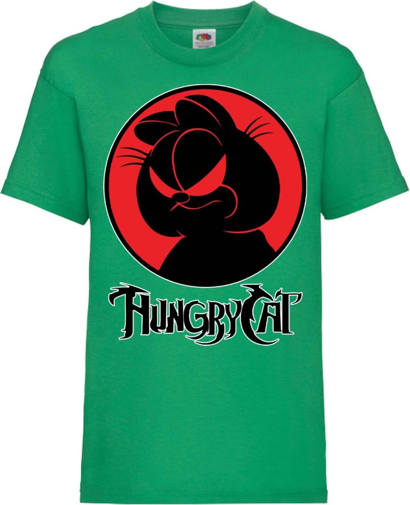 Kinder T-Shirt Thundercats Garfield Garfield, 3-4 Jahr - 104 / Grün