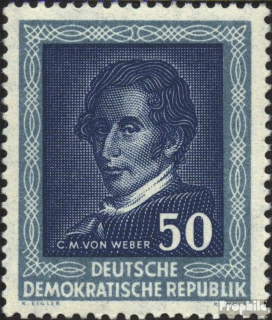 Briefmarken DDR 1952 Mi 310 postfrisch Händelfest in Halle Produktbild 