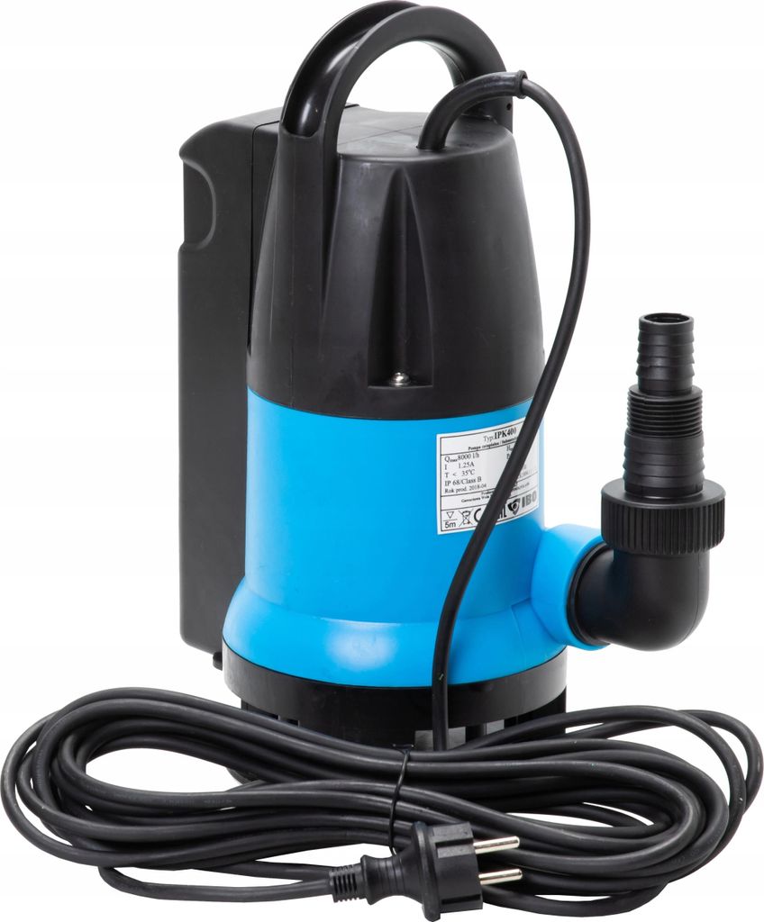 IBO | Pompa Sommersa IPK 400 - 125 l/min - Compatta - Immagine del prodotto 
