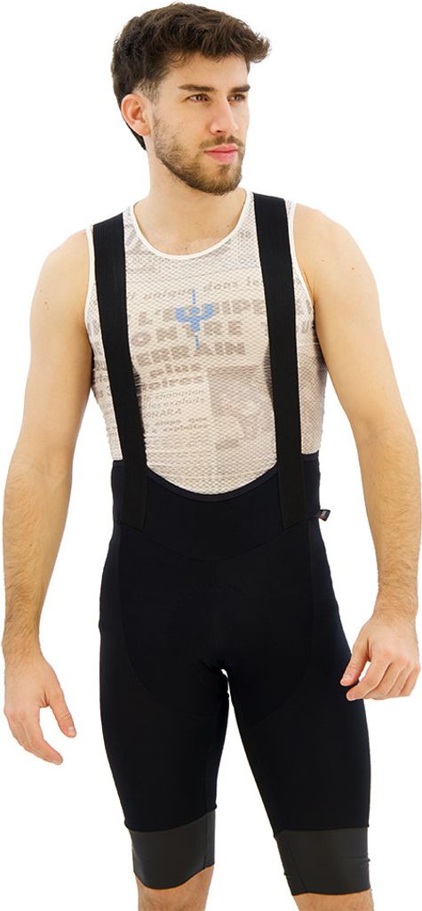Santini Adapt Shell Trägerhose Schwarz XL Mann Schwarz XL