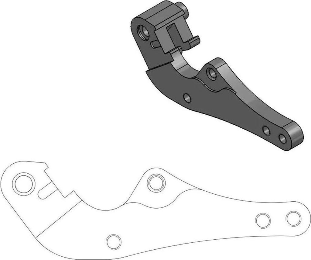 Moto-Master Sm Str Adapter Ktm MM211054