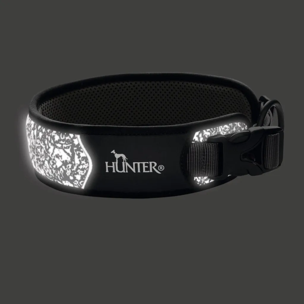 Collier de dressage rembourré pour grand chien - HUNTER Divo Reflect XL