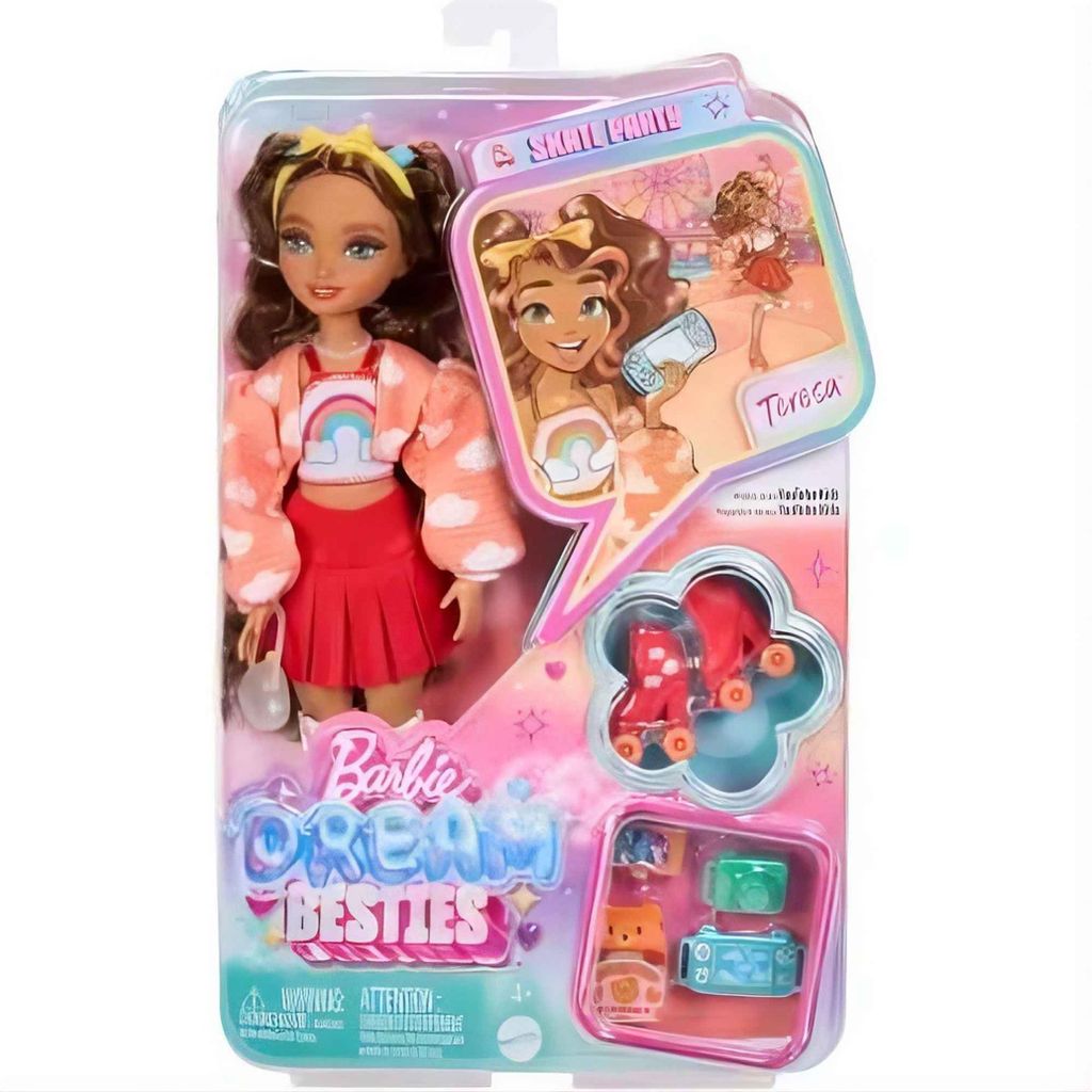 Barbie Dream Besties JFX98, Modelka, Žena, 4 rok / roky, Obrázok produktu 