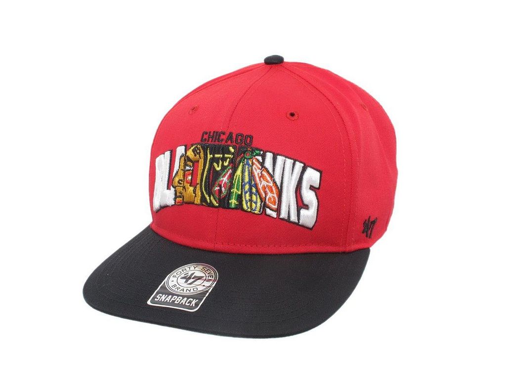 47 Brand - NHL Cap Basecap Kappe Mütze Eishockey "Chicago Produktbild 