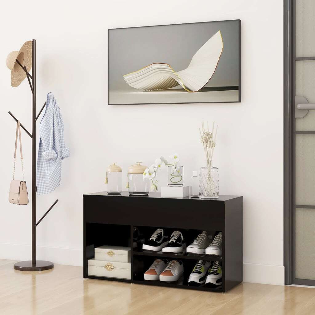 Vidaxl lavica na top nky ierna 80x30x45 cm kaufland sk