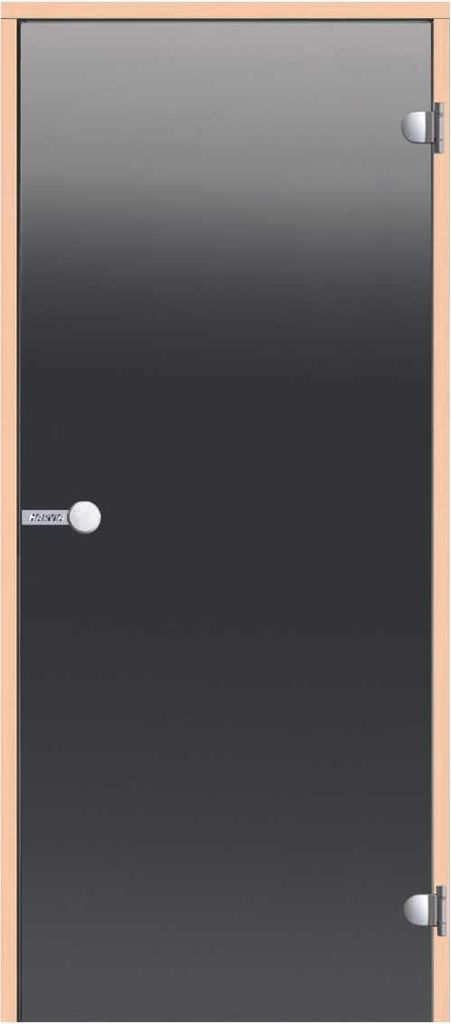 Porta sauna Harvia Frame – Ontano / Vetro Grigio / 70 x 190 Immagine del prodotto 
