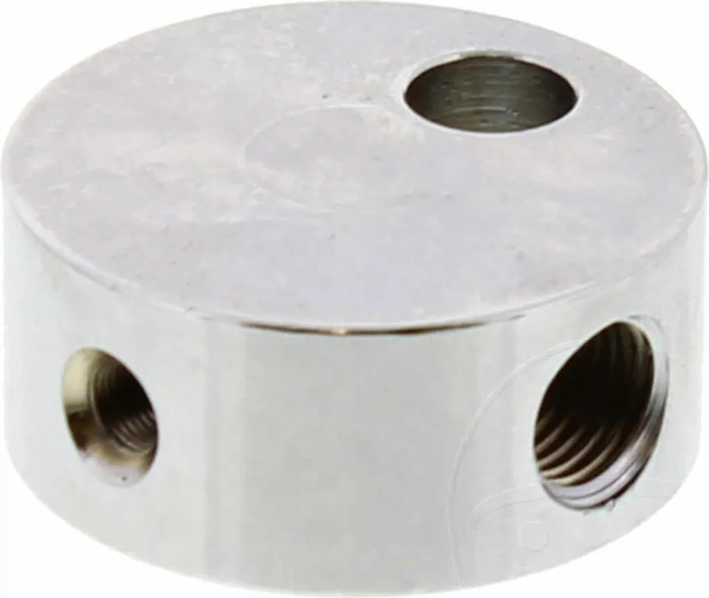 Répartiteur de Freinage 3 Voies en T 3/8 UNF TYP834 pour Circuit Auto