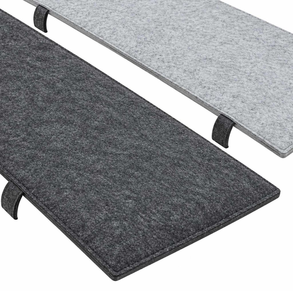 Juego de 2 protectores para banco de jardín, de fieltro, Imagen del producto 