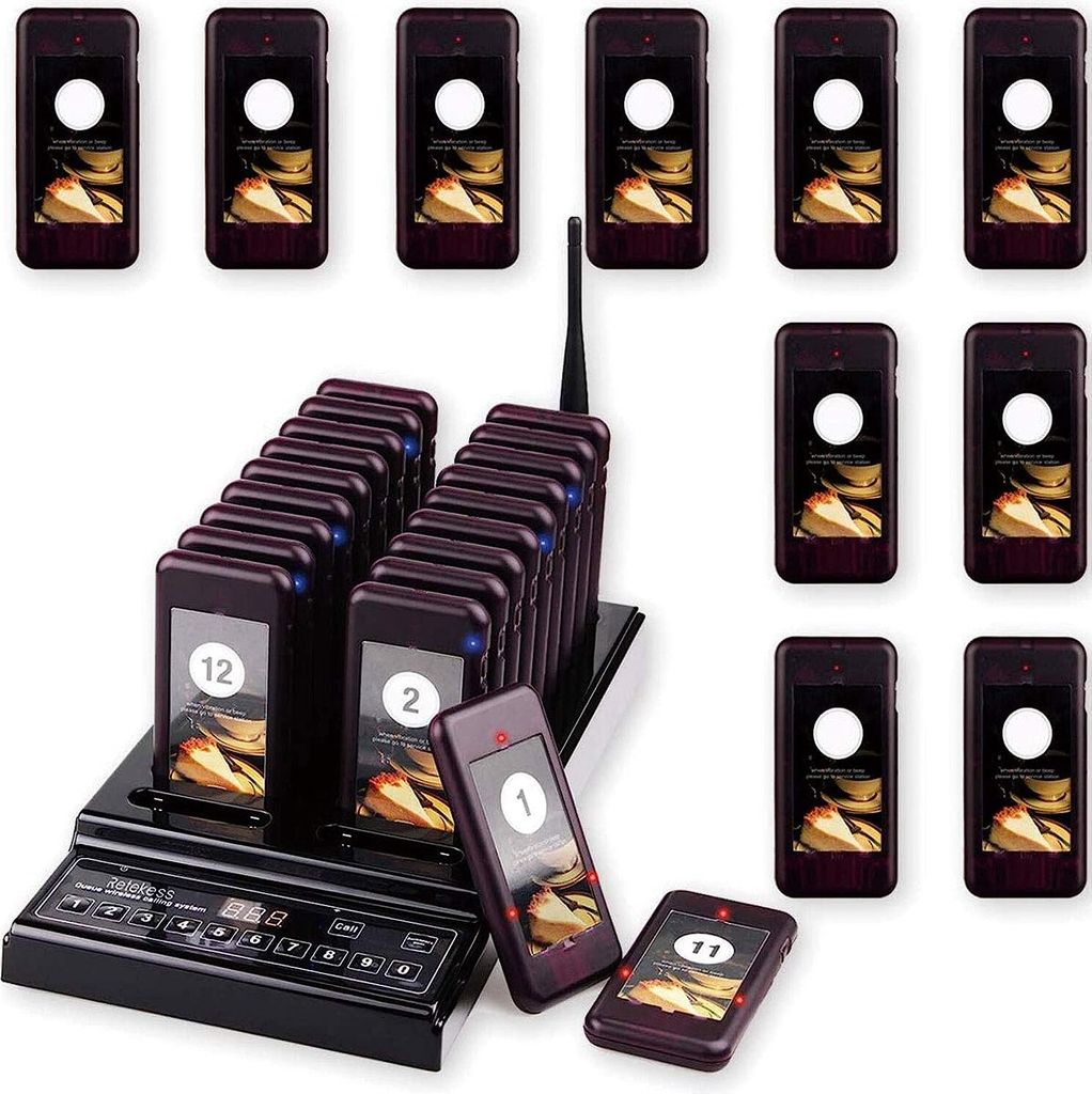 Retekess T112 Rrestaurant Pager System, Drahtloses Produktbild 
