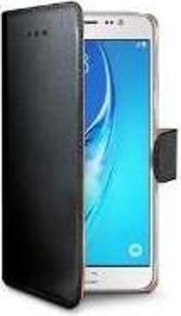 Celly WALLY557 Custodia a Libro Nero per Smartphone | Protezione Elegante