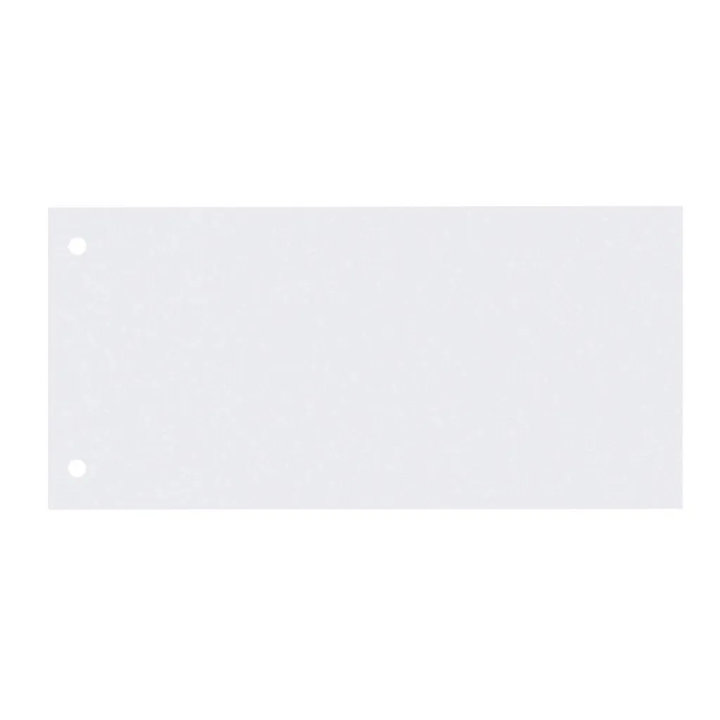 Séparateurs blancs perforés Dots 100x en carton rigide haute qualité