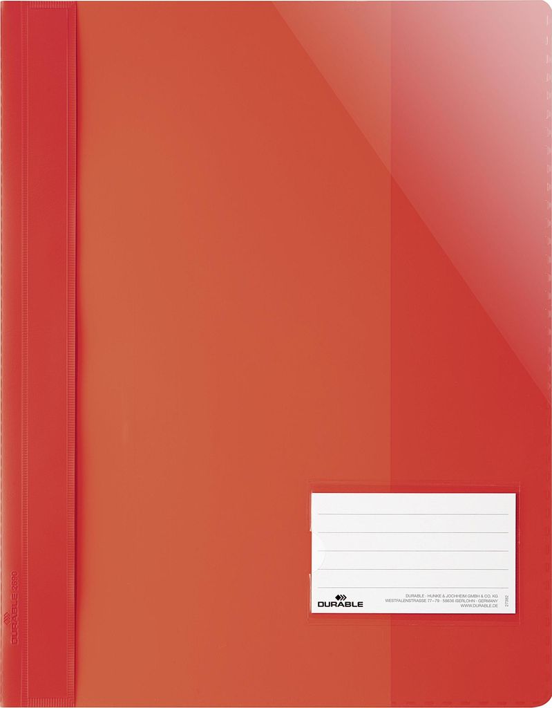 DURABLE Sichthefter A4+ Beschriftungsfenster 90x57 mm, Produktbild 