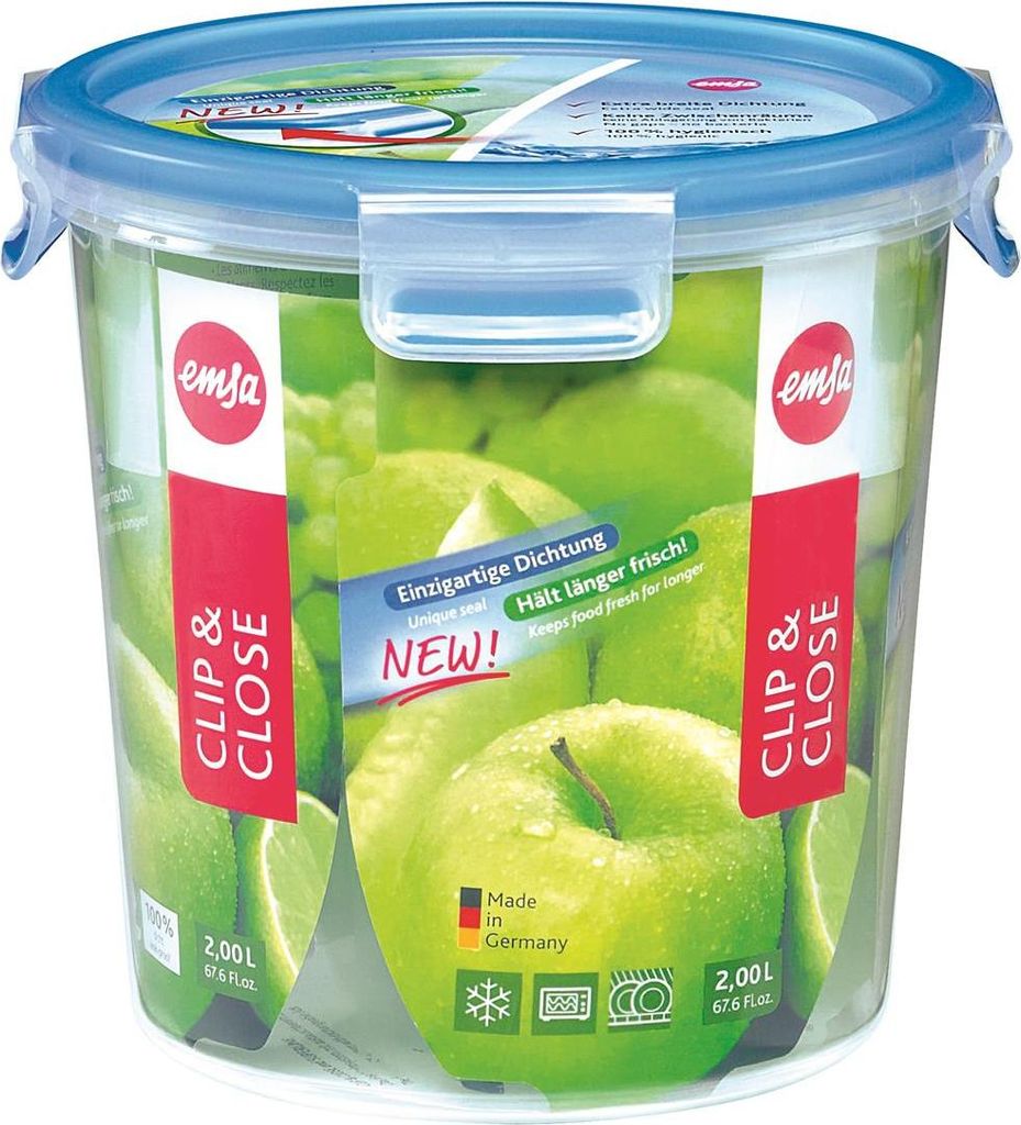 EMSA Frischhaltedose Clip & Close 2l rund
