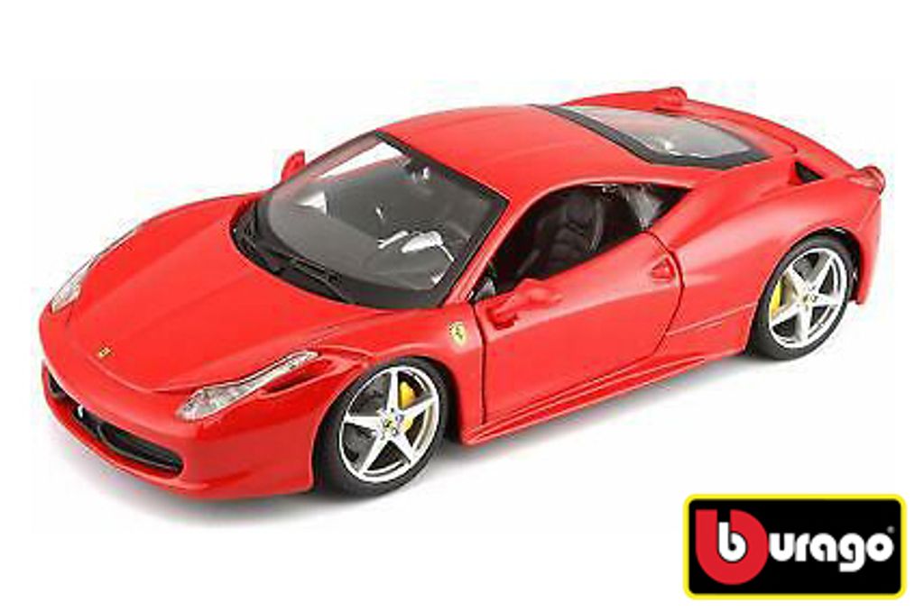 Bburago Model Ferrari 458 Italia Red 1:24 Zdjęcie produktu 