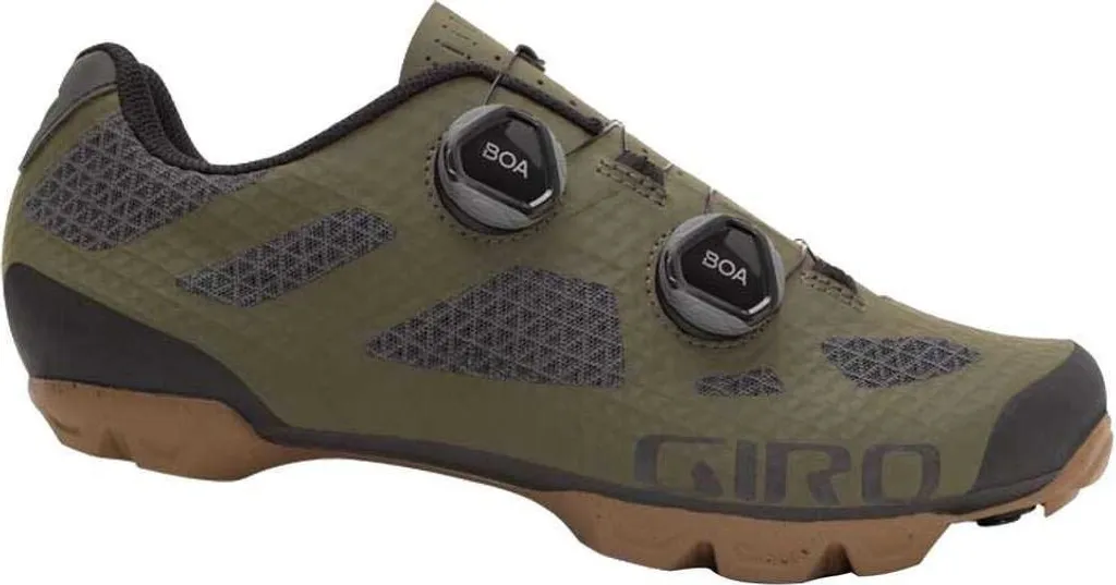 Chaussures VTT Giro Sector Confort et Performance Trail Vert 45.5