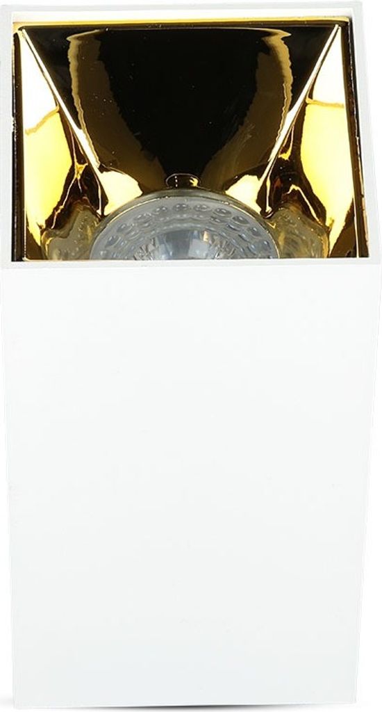 V-TAC LED-Strahler - Anbauleuchten - GU10 - IP20 - Wei + Gold