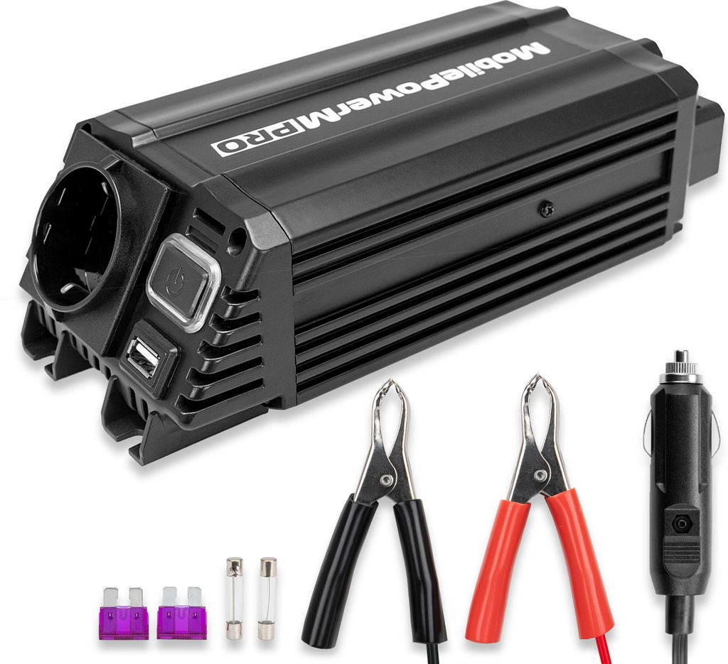 HEYNER® Power Inverter 12V zu 230V, 300 W Dauerleistung, Produktbild 