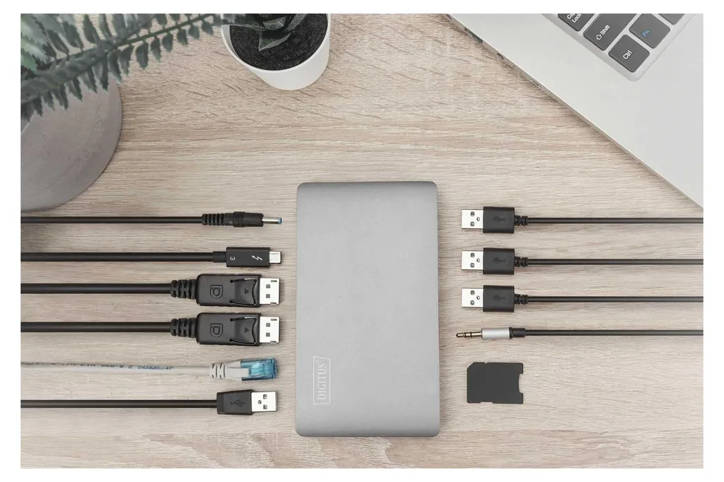 DIGITUS Thunderbolt 3 Dockingstation 8K USB Type-C Hub Ultra Complet - 5
