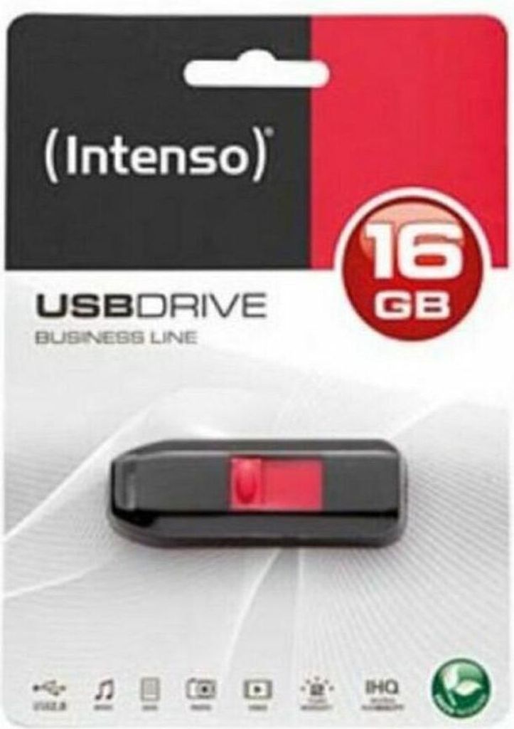 Pendrive USB INTENSO Business Line 16 GB Nero Pendrive USB Immagine del prodotto 
