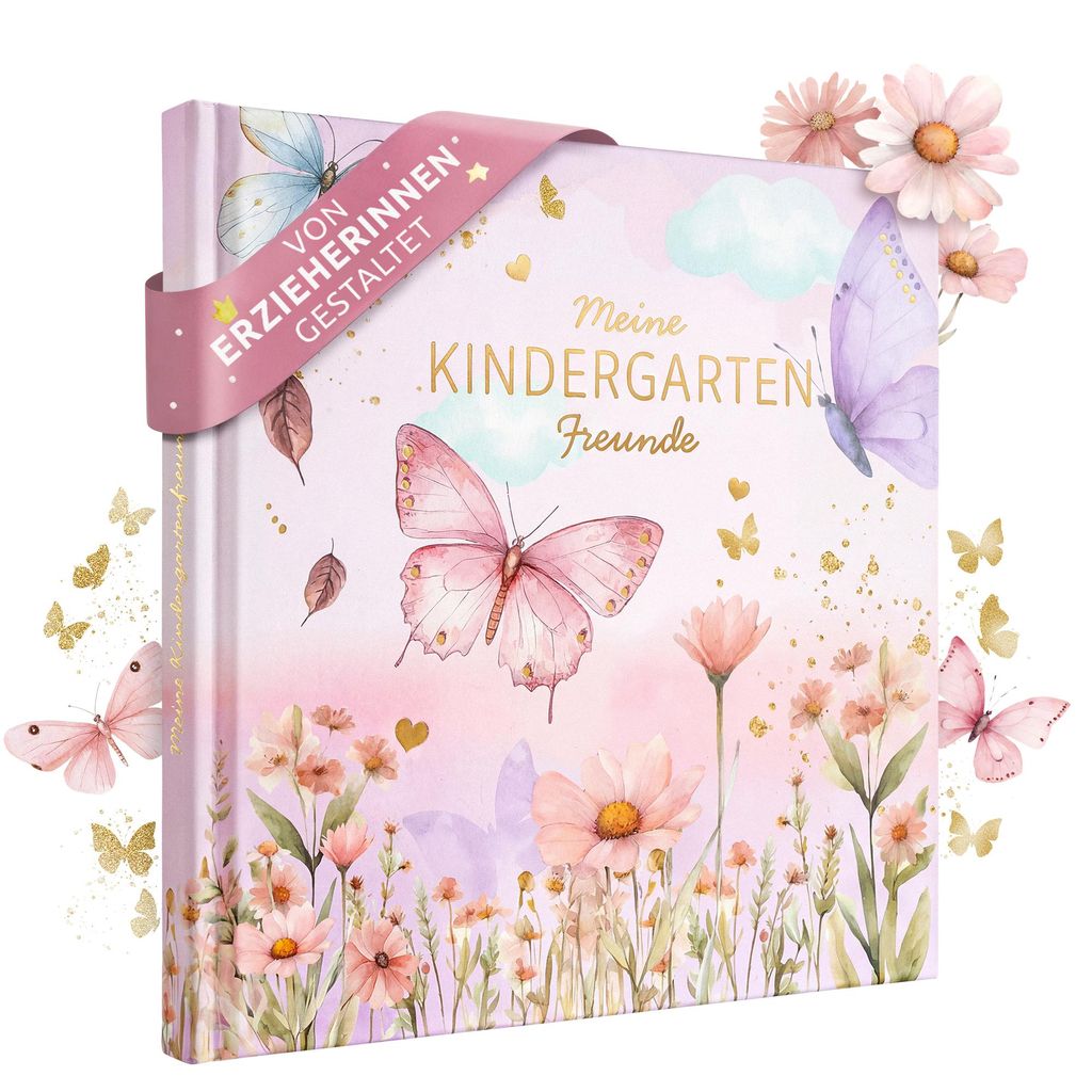 EULENTALER® Freundebuch Kindergarten Schmetterling I von Produktbild 
