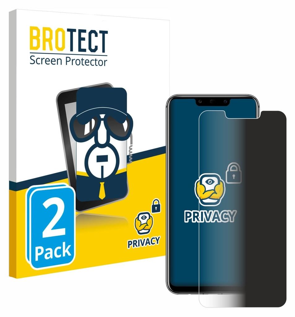 2x BROTECT Sichtschutzfolie für Huawei Mate 20 lite Produktbild 