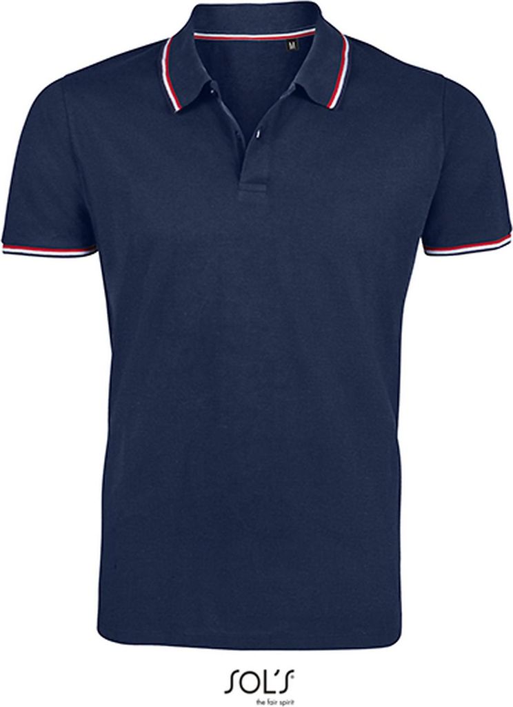 SOLs 02949 | Herren Polo Prestige Men Polo - 200 Piqué, 100% Baumwolle - Farbe: French Navy - Größe: S