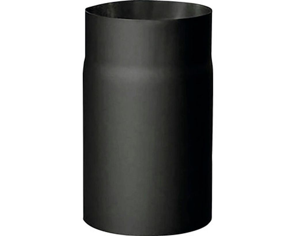 Rura dymowa 125/0,25 m 1,5 mm czarna Zdjęcie produktu 