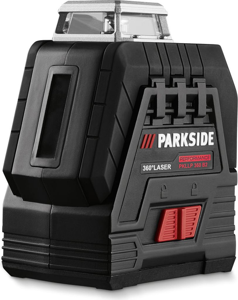 PARKSIDE PERFORMANCE 4 V Akku-Kreuzlinienlaser »PKLLP 360 B3«, mit 360°-Rotationslaser