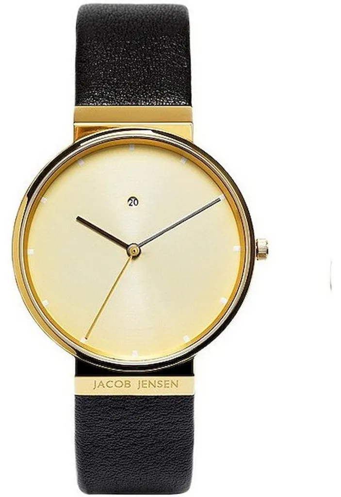 Montre Homme Jacob Jensen Dimension 845 en Acier avec Verre Minéral