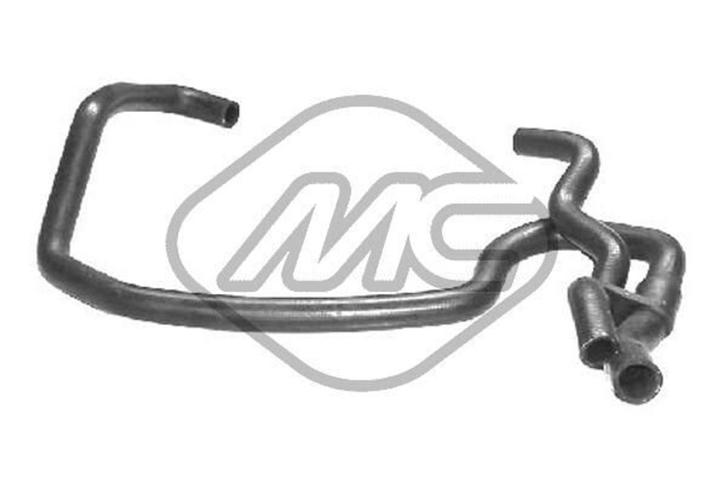 Metalcaucho Wärmetauscher-Schlauch Heizungsschlauch 08706 für RENAULT CLIO I (B/C57, 5/357) 0,57kg 570g