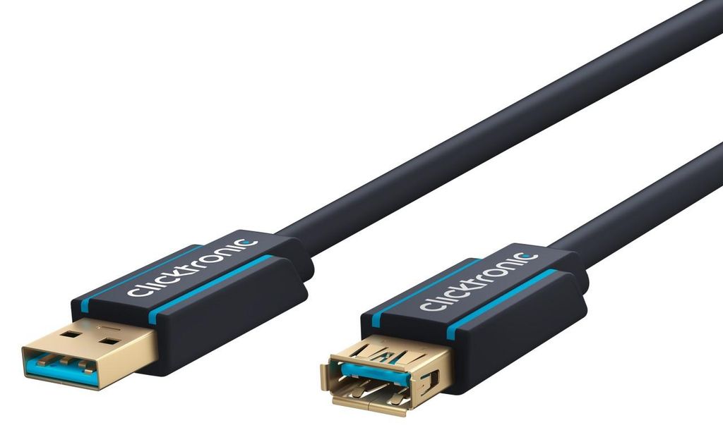 Clicktronic USB 3.0 Verlängerung, Produktbild 