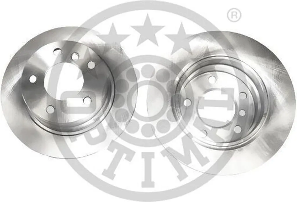 Paire de disques de frein arrière pleins 280mm pour BMW Z4 série E85