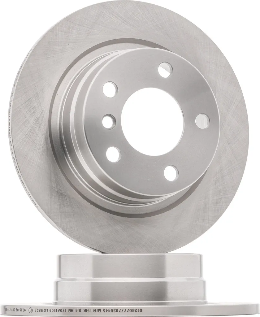 Disque de frein arrière pour Série 2 F22 F23 et BMW Série 1 F20 F21