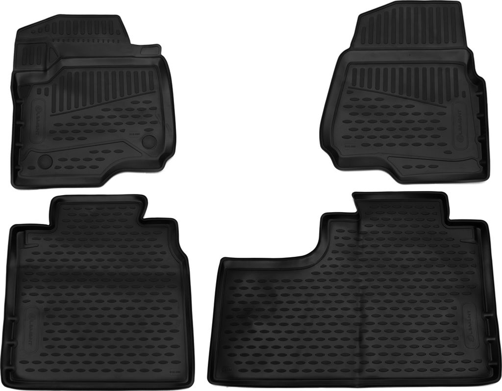 ELEMENT Gummi-Fussmatten 3D kompatible mit FORD F-250, 2017->, 4 tlg.