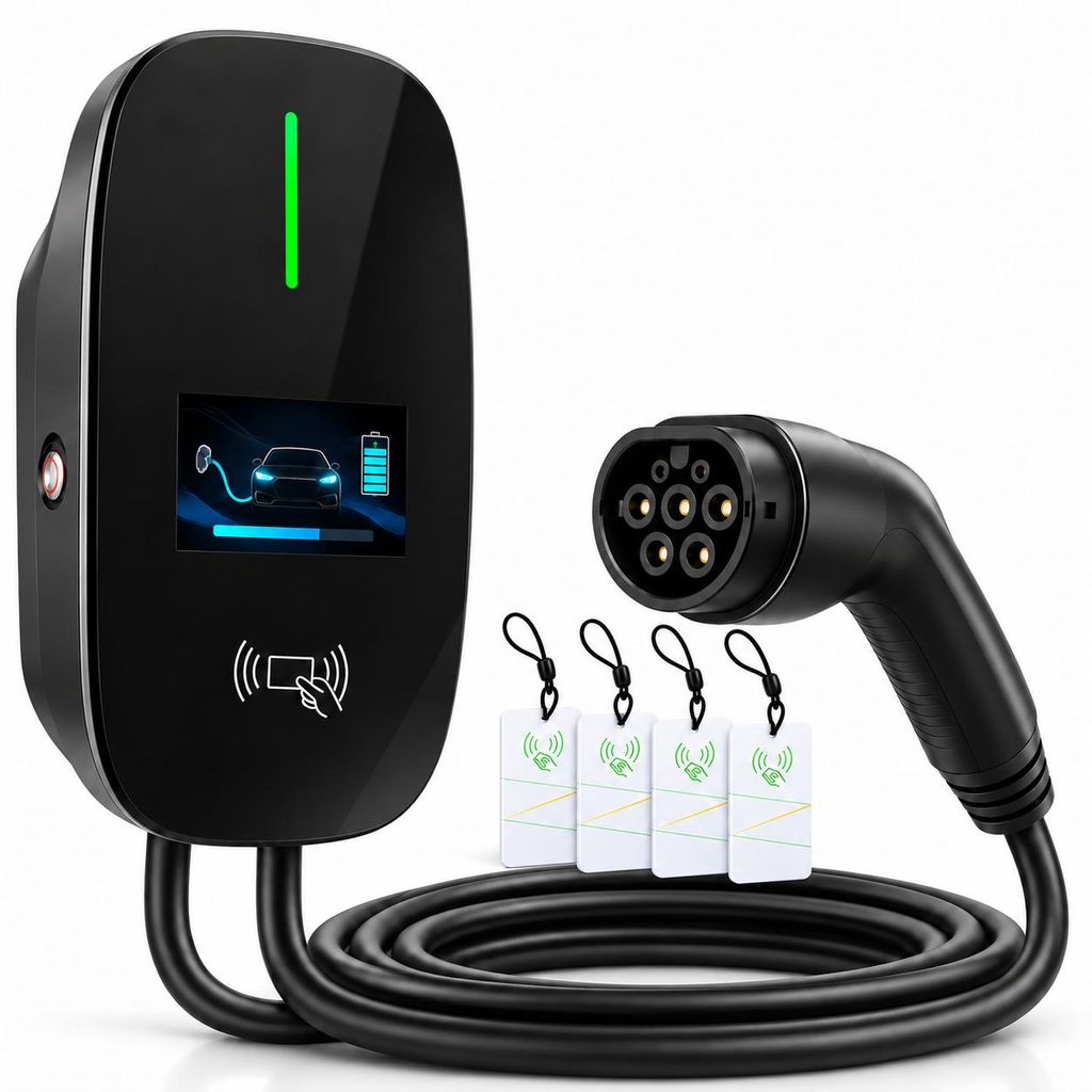 Type 2 laadstation voor elektrische voertuigen, 3 fasen, 11 Productafbeelding 