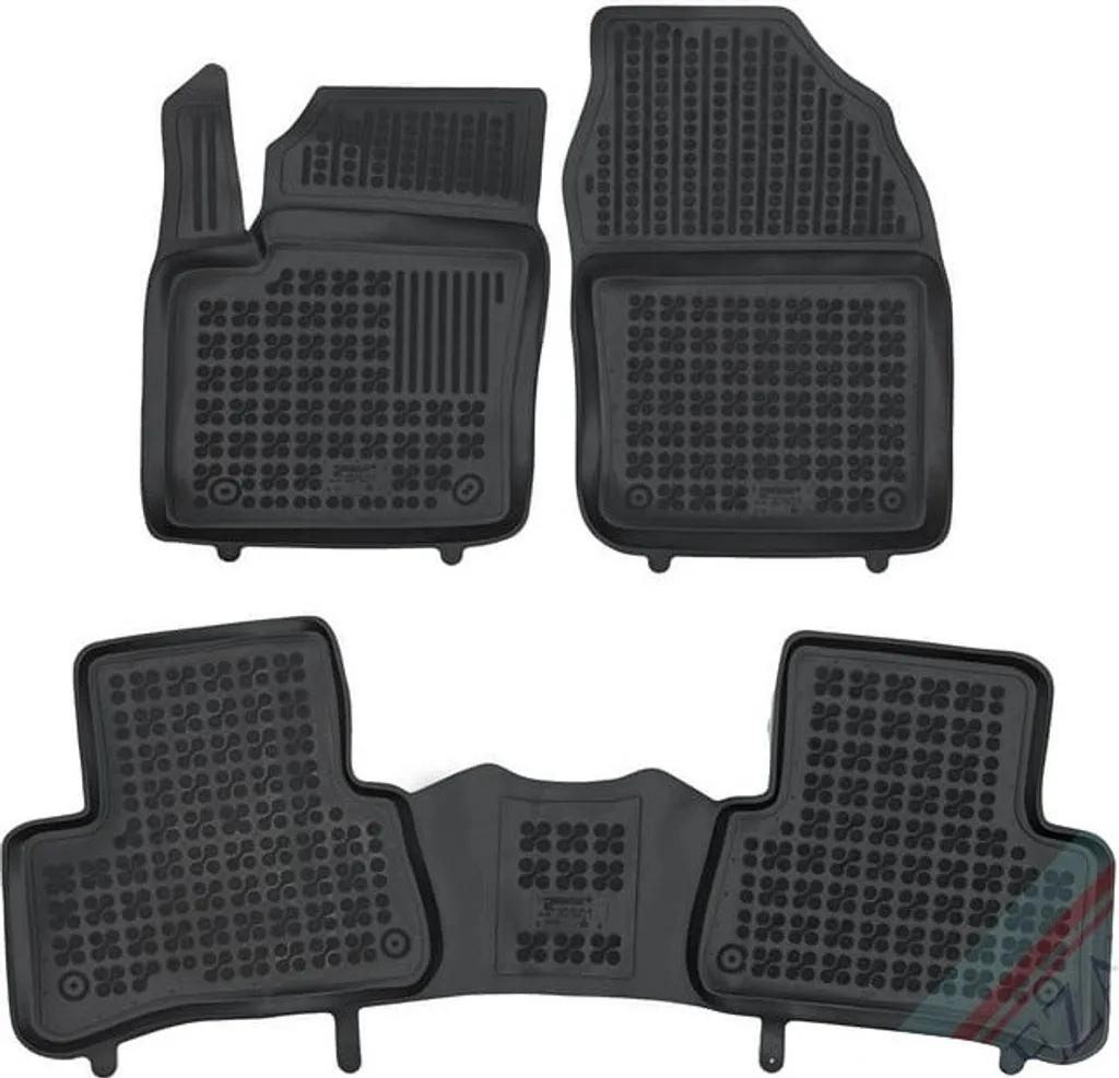 Set Tappetini Auto Gomma su Misura per Toyota C-HR 2023+ | Alta Resistenza
