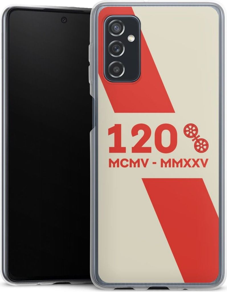DeinDesign Handyhülle für Samsung Galaxy M52 5G Silikon Hülle Case Smartphone Schutzhülle 1. FSV Mainz 05 E.V. 120 Jahre Bundesliga